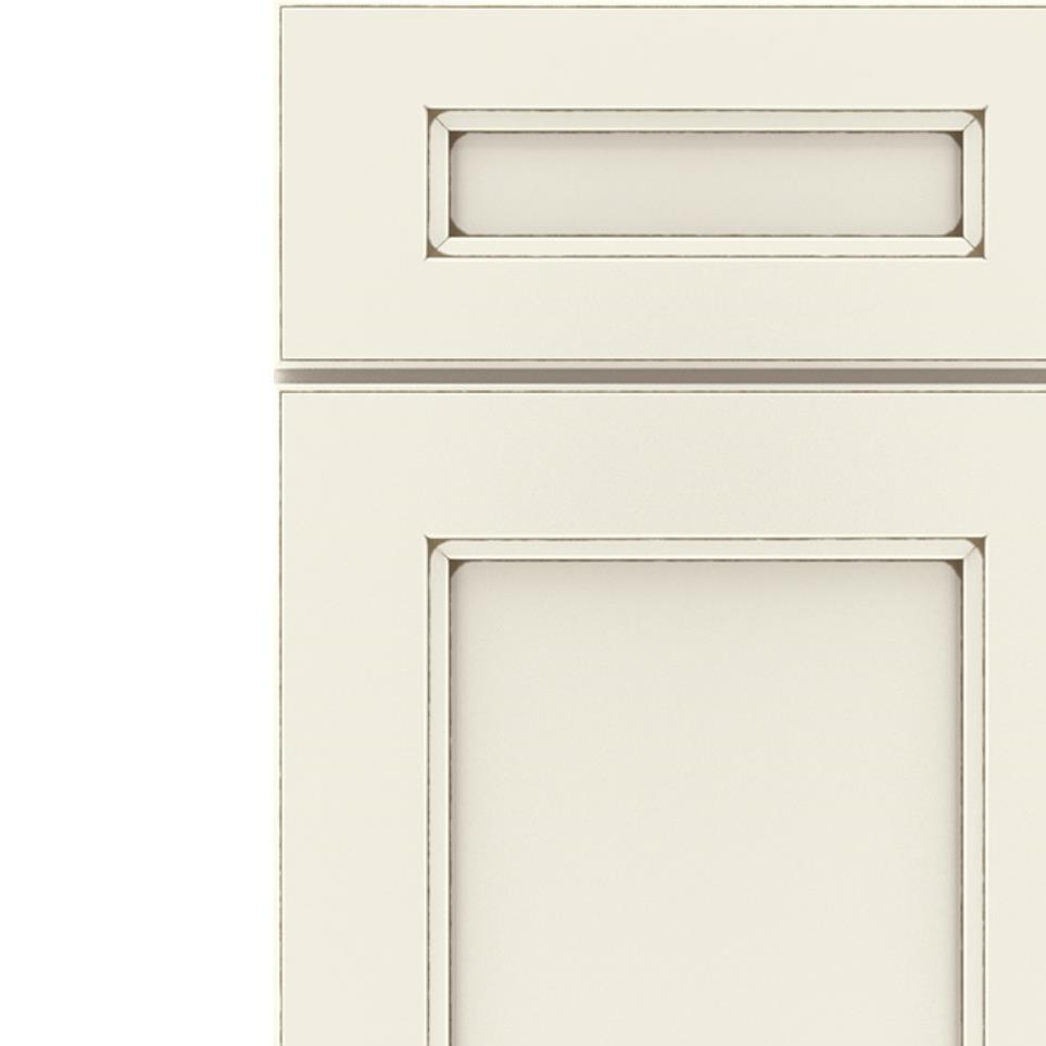 5 Piece Coconut Amaretto Creme Glaze - Paint 5 Piece Cabinets