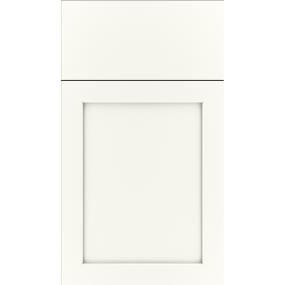 Square Satin White Paint - White Square Cabinets