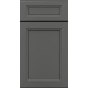 5 Piece Galaxy Ebony Opaque Paint - Grey 5 Piece Cabinets
