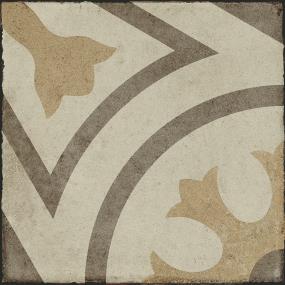 Decoratives and Medallions Warm Circolo Matte Brown Tile