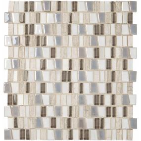 Mosaic Rainstorm Matte Brown Tile
