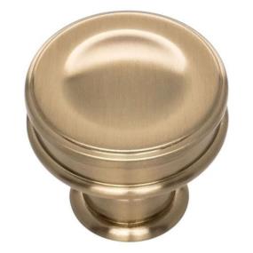 Knob Warm Brass Brass / Gold Knobs