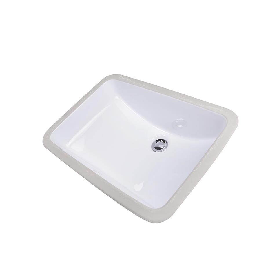 Bath White  Bathroom Sinks