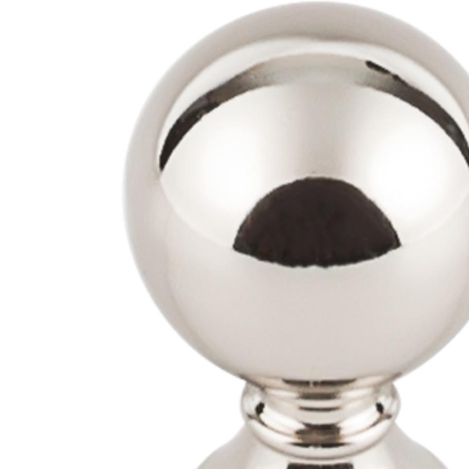 Knob Polished Nickel Nickel Knobs