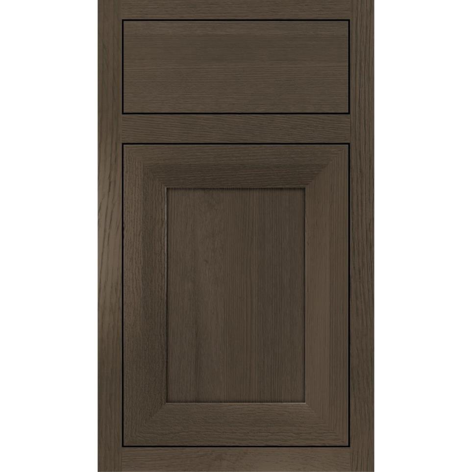 Inset Boulder Dark Finish Inset Cabinets