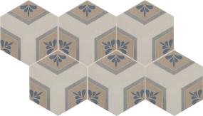 Tile Quilt Matte Gray Tile