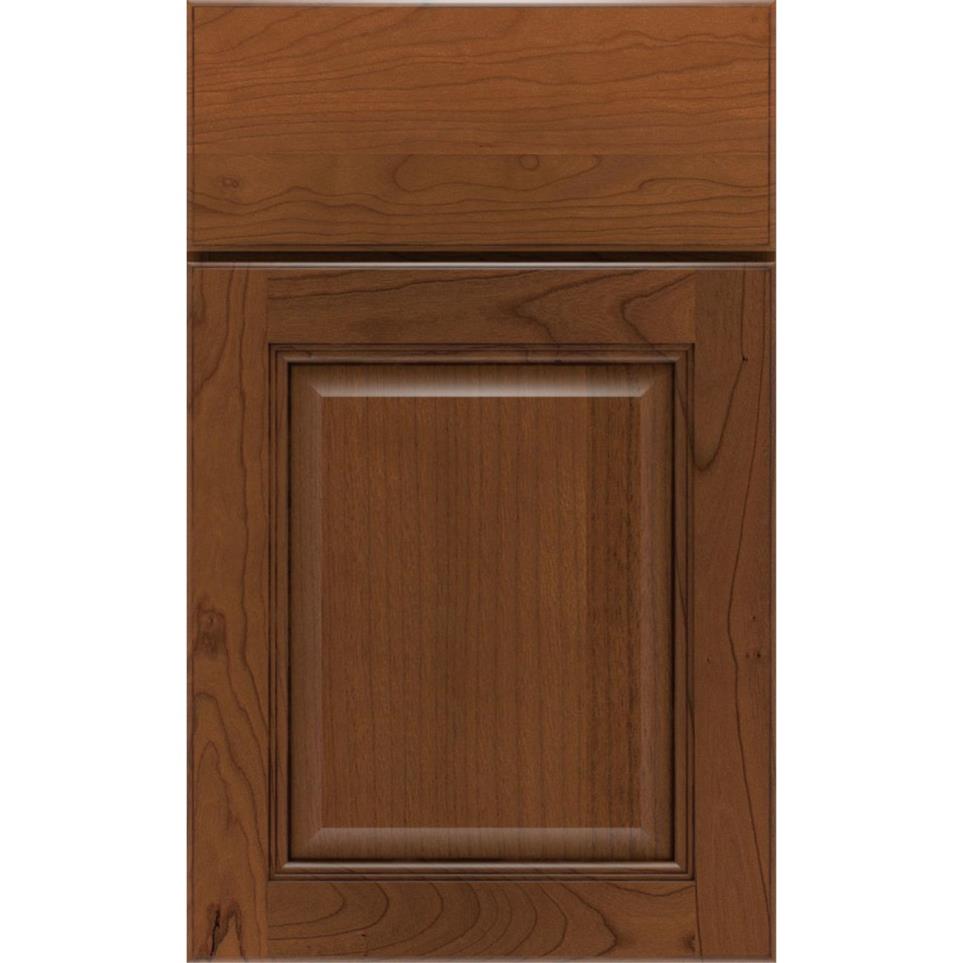 Square Coffee Medium Finish Square Cabinets