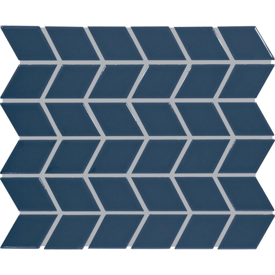 Mosaic Galaxy Glossy Blue Tile