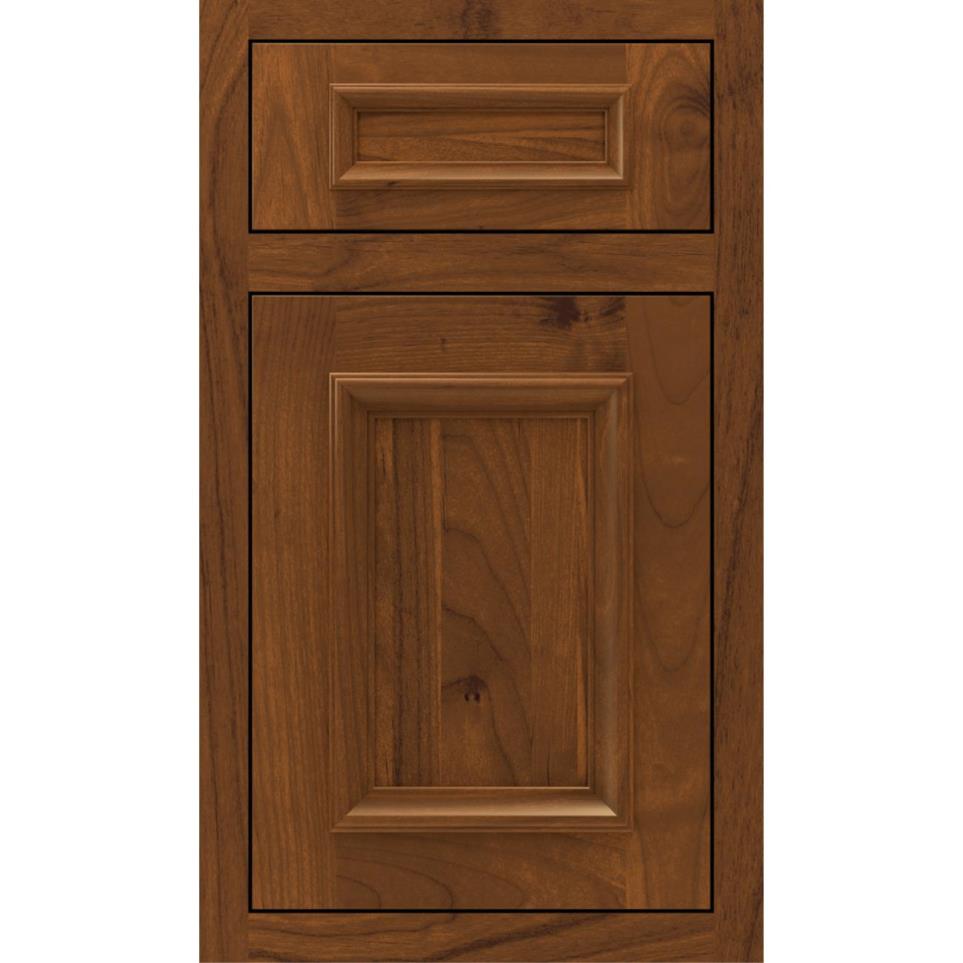 Square Suede Medium Finish Square Cabinets