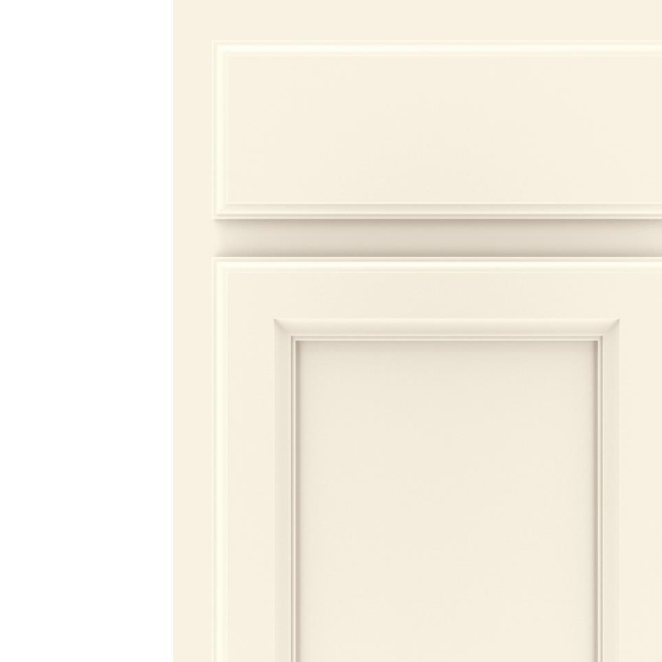 Square Coconut Paint - White Square Cabinets