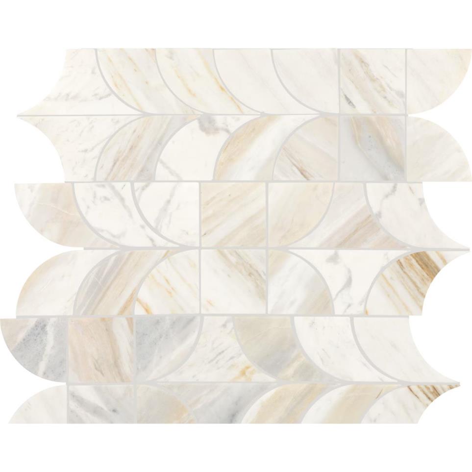 Mosaic Bella Polished Beige/Tan Tile