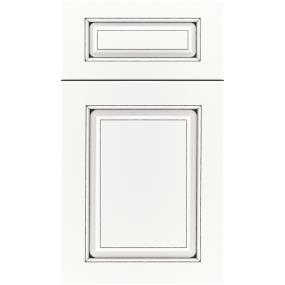 Square Whitecap Black Glaze Glaze - Paint Square Cabinets