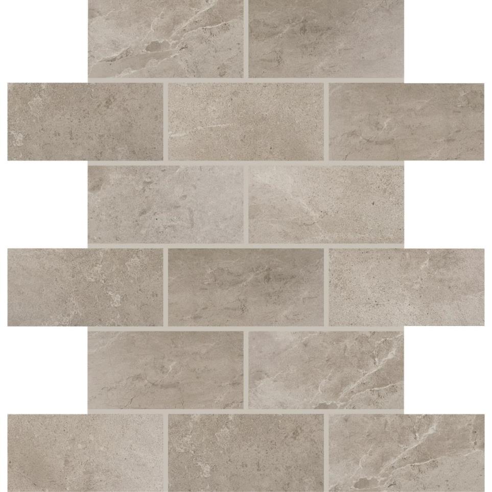 Mosaic Renoir Grey Matte Gray Tile