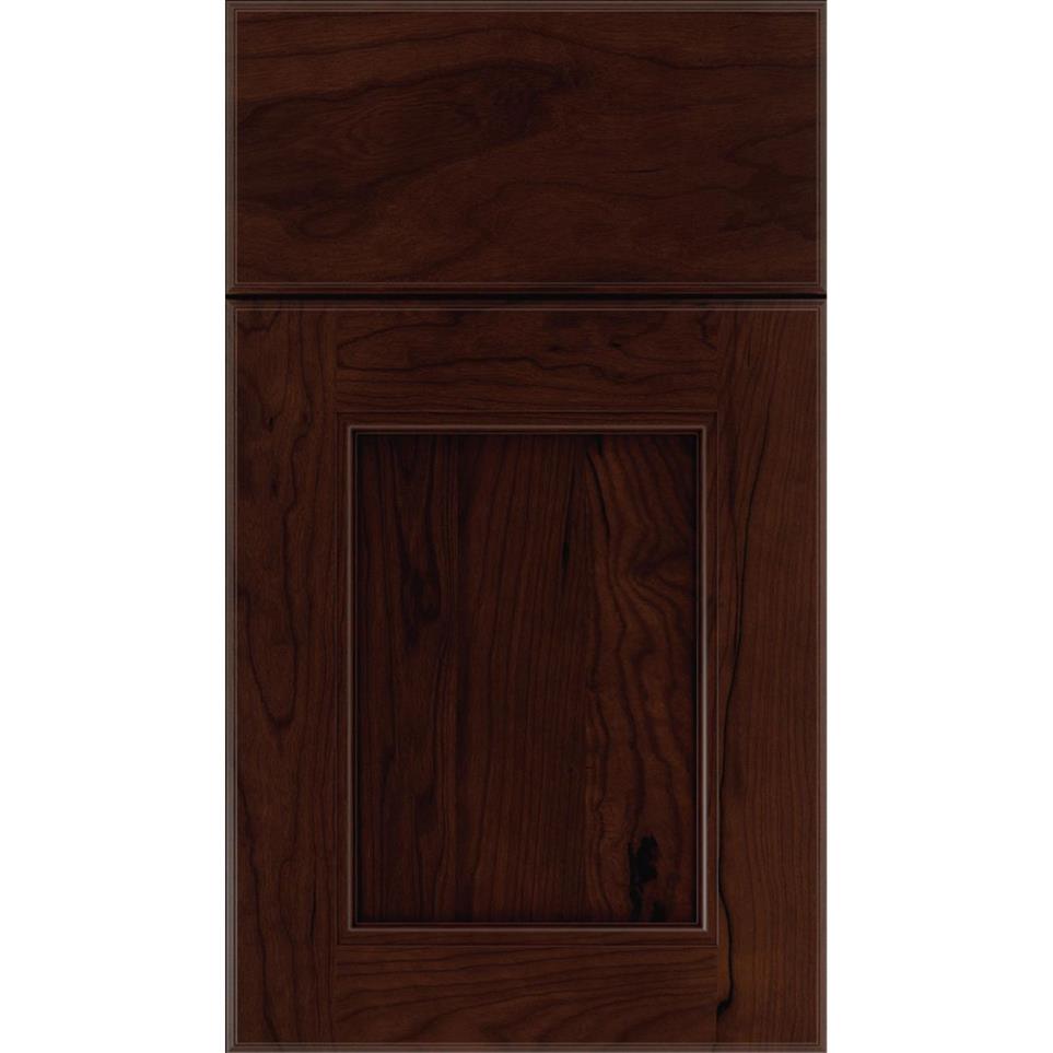 Square Cappuccino Dark Finish Square Cabinets