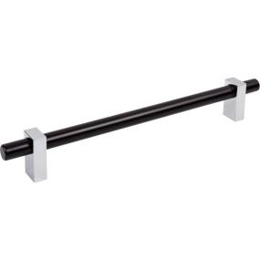 Appliance Pull Matte Black,Polished Chrome Chrome Pulls