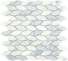 Mosaic Winter Frost Beige/Tan Tile