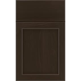 Square Derby Dark Finish Square Cabinets