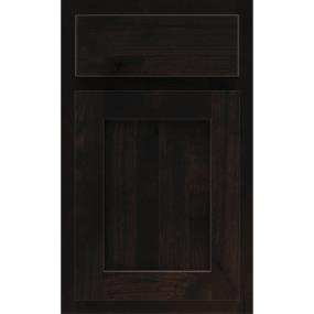 Square Chocolate Dark Finish Square Cabinets