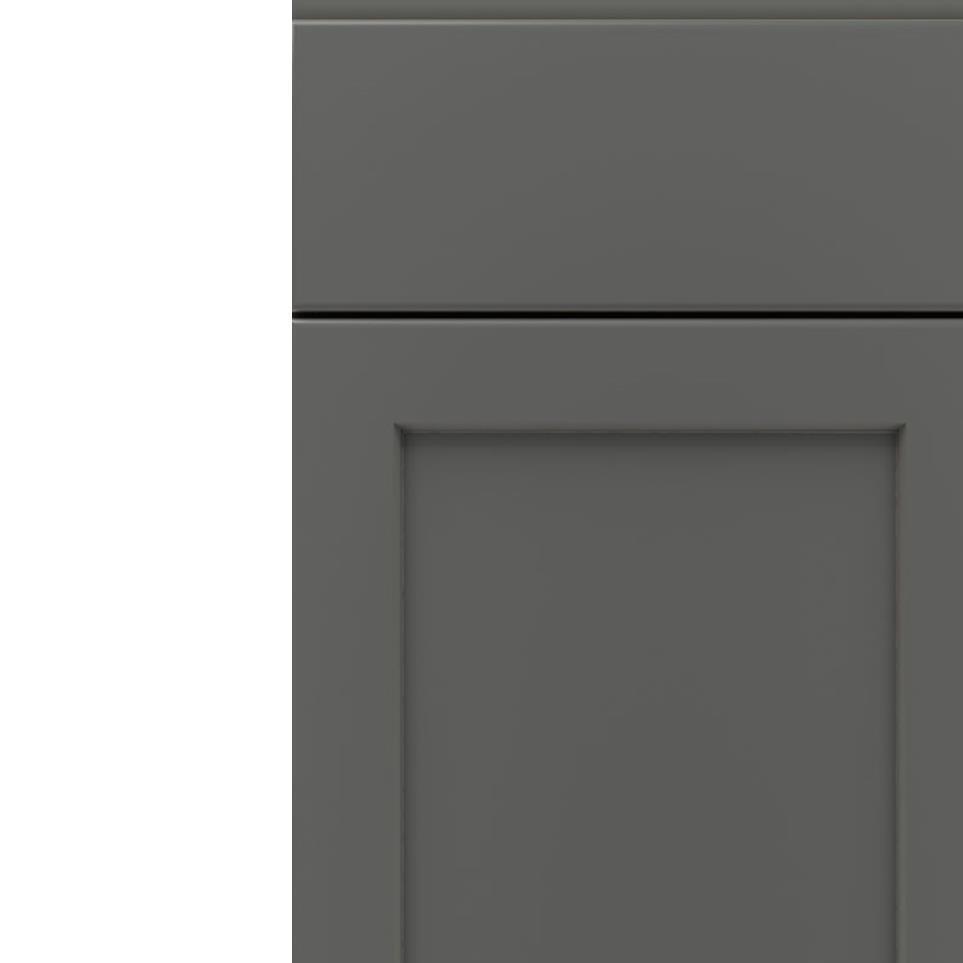 Square Galaxy Smoke Opaque Paint - Grey Square Cabinets