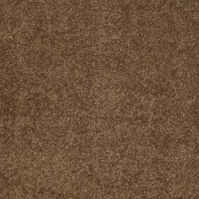 Textured Saxony Rocking Chair Brown Carpet