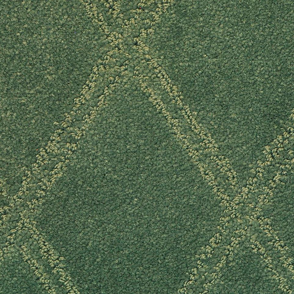 Pattern Mediterranean Green Carpet