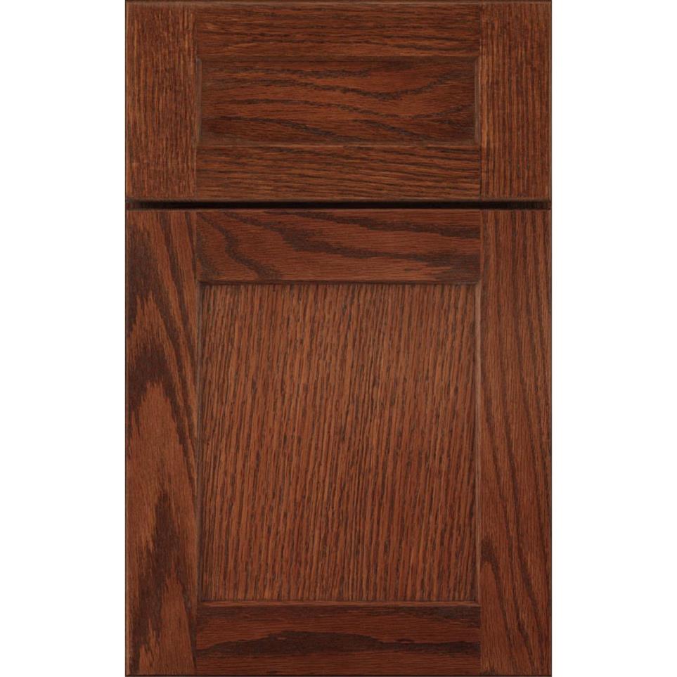 5 Piece Chestnut Dark Finish 5 Piece Cabinets