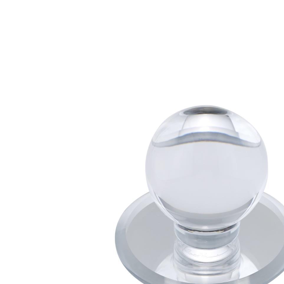 Knob Clear Mirror Effect Specialty Knobs