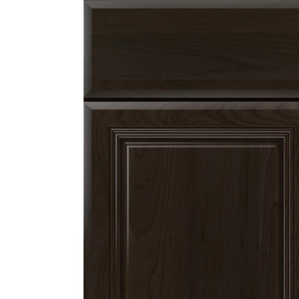 Square Stout Dark Finish Square Cabinets