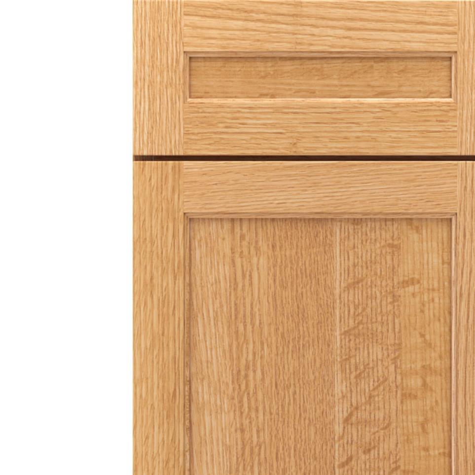 Square Natural Light Finish Square Cabinets