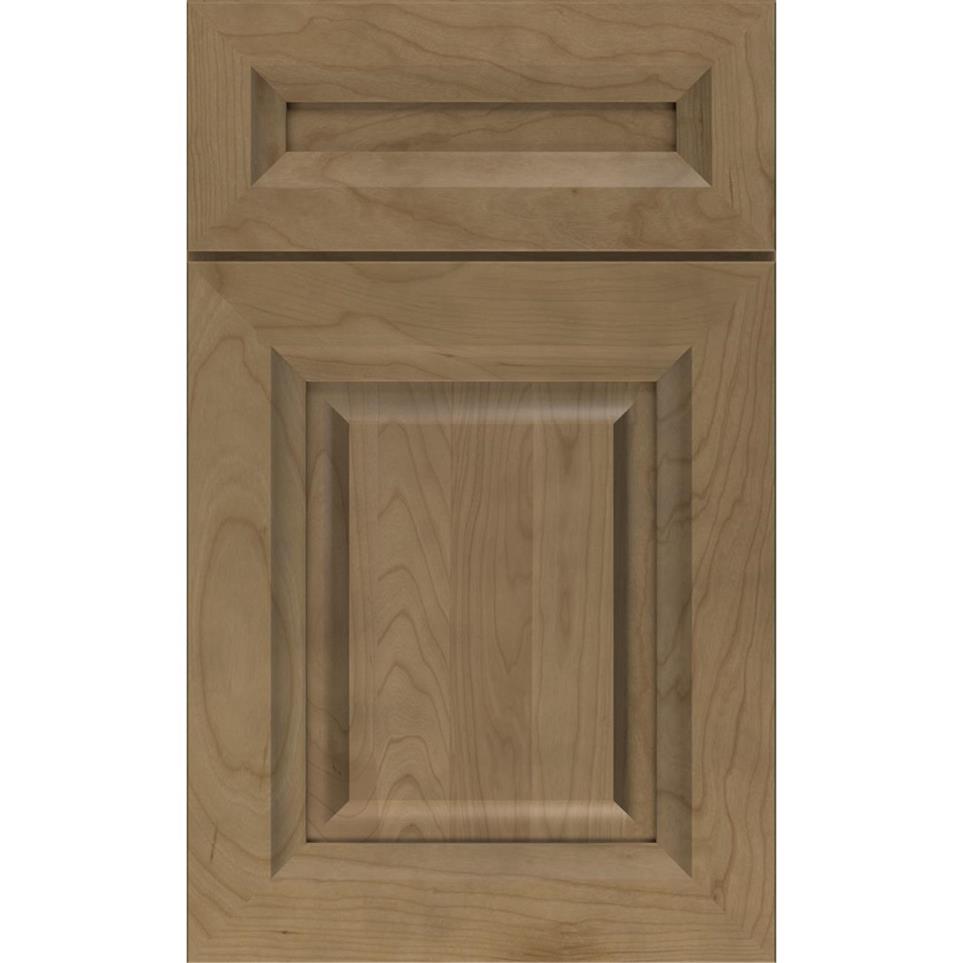 5 Piece Buckskin Medium Finish 5 Piece Cabinets