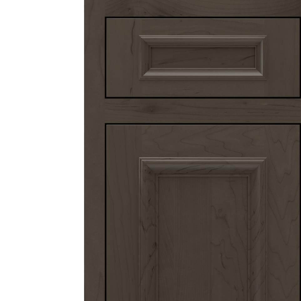 Inset Boulder Dark Finish Inset Cabinets