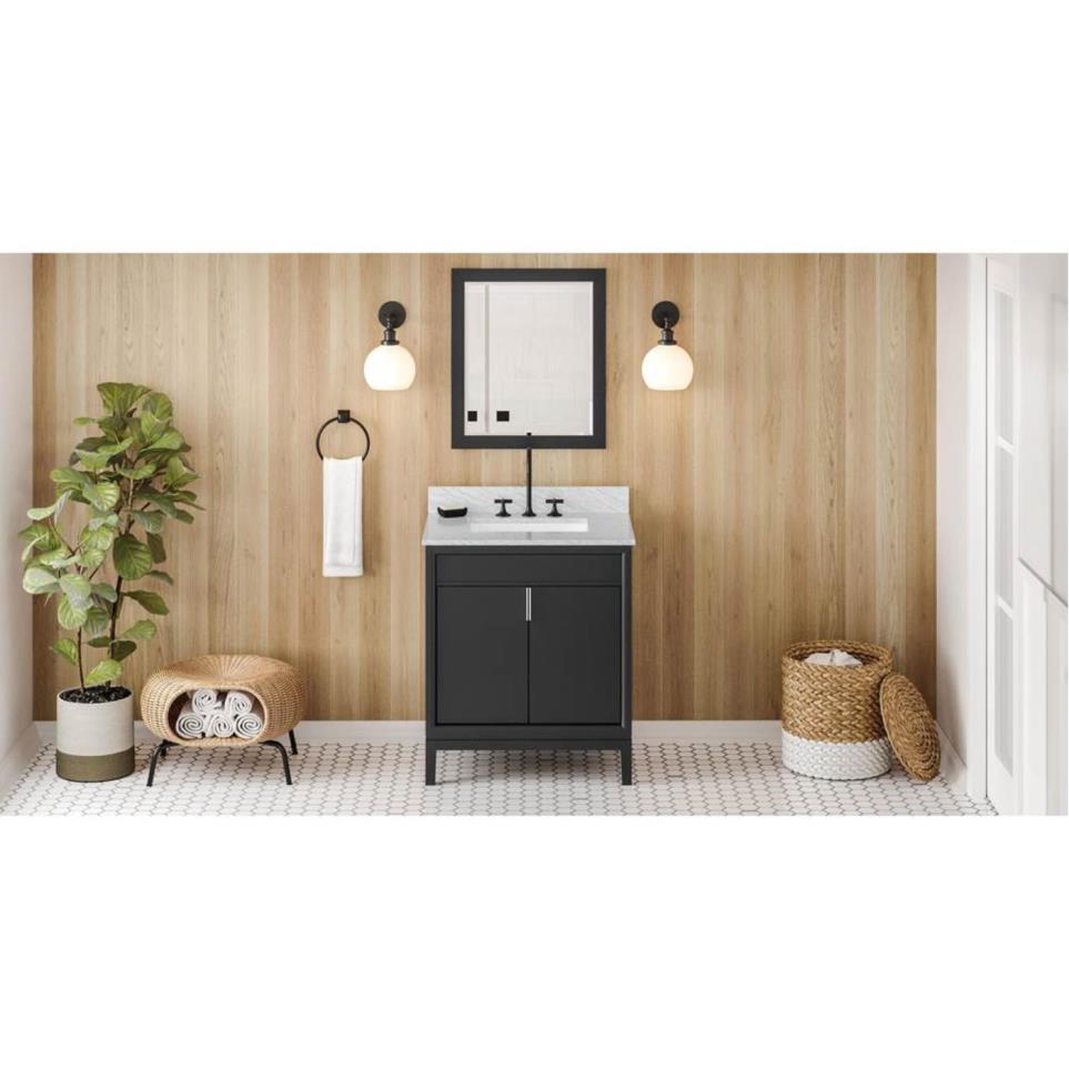 Base with Sink Top Black Grey / Black Vanities