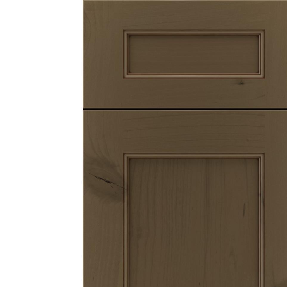 Square Cortado Mocha Glaze Glaze - Stain Square Cabinets