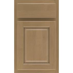 Square Buckskin Medium Finish Square Cabinets