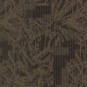 Pattern Sector Brown Carpet Tile