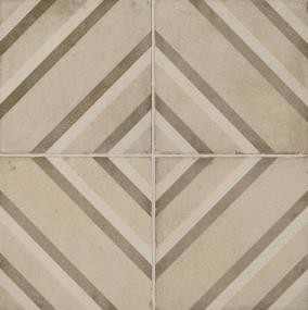 Decoratives and Medallions Warm Piazza Matte Brown Tile