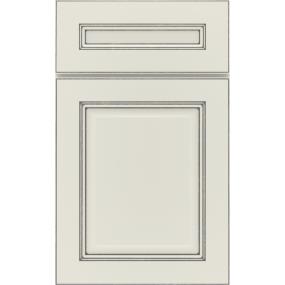 5 Piece Icy Avalanche Grey Stone Glaze - Paint 5 Piece Cabinets