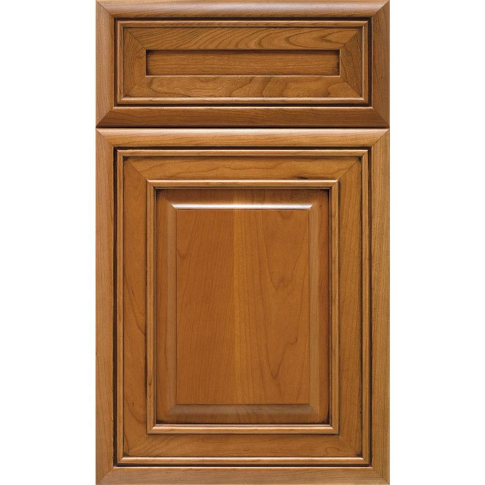 5 Piece Palomino Medium Finish 5 Piece Cabinets