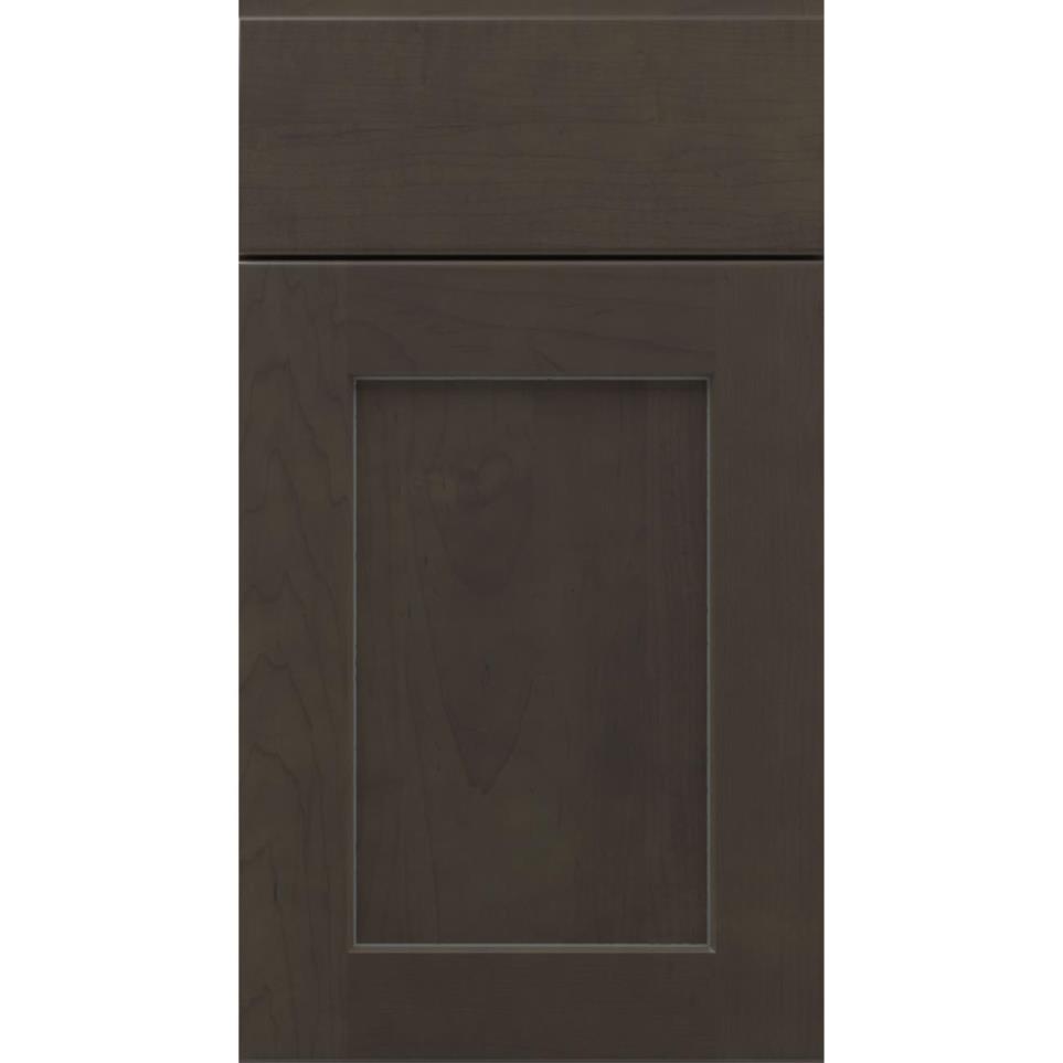 Square Derby Smoke Dark Finish Square Cabinets