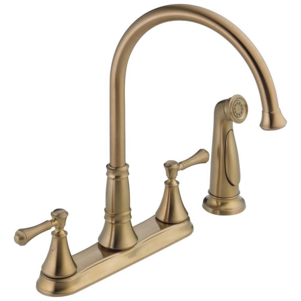 Kitchen Champagne Bronze Bronze Faucets