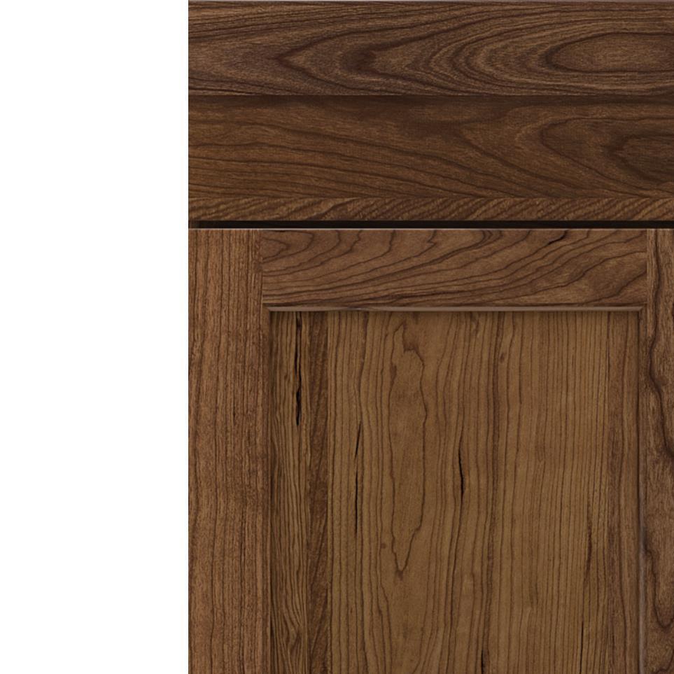 Square Mustang Medium Finish Square Cabinets