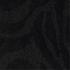 Pattern Whales Black Carpet