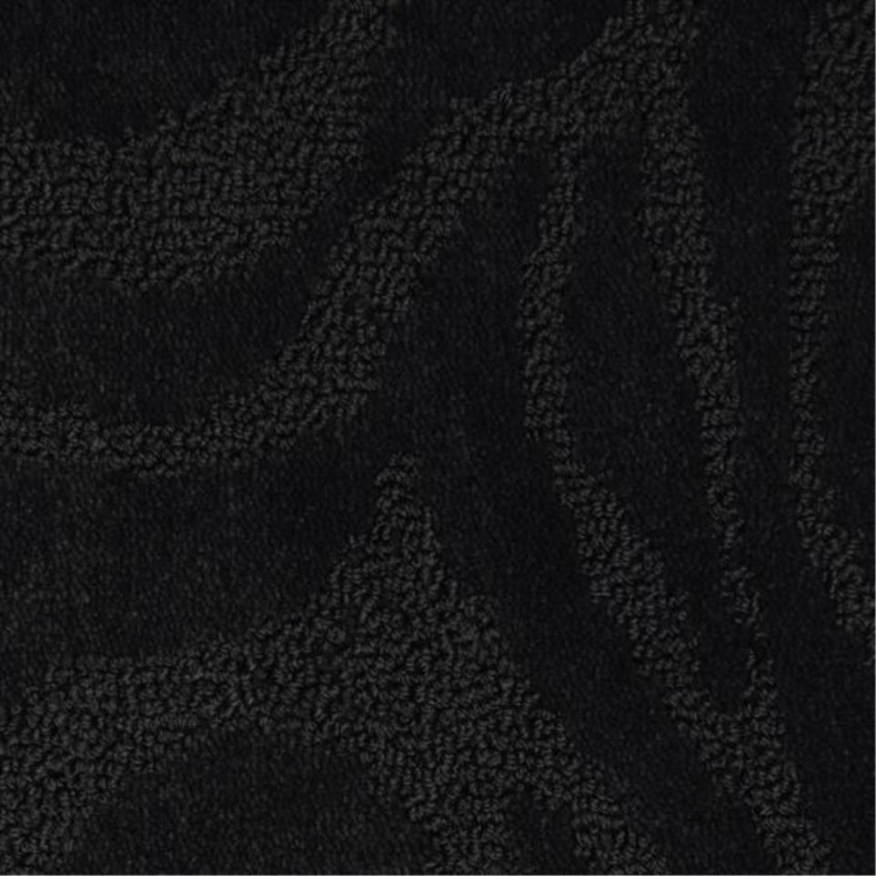 Pattern Whales Black Carpet