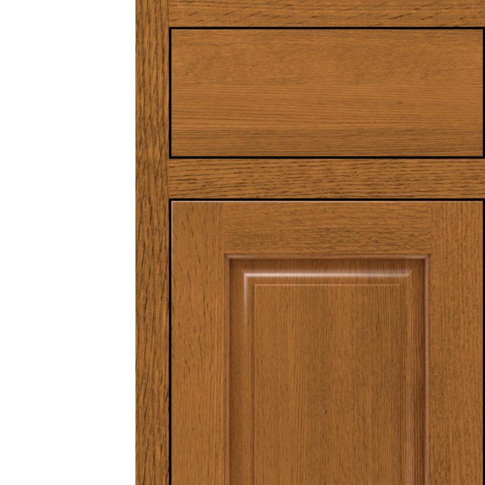 Square Pheasant Light Finish Square Cabinets