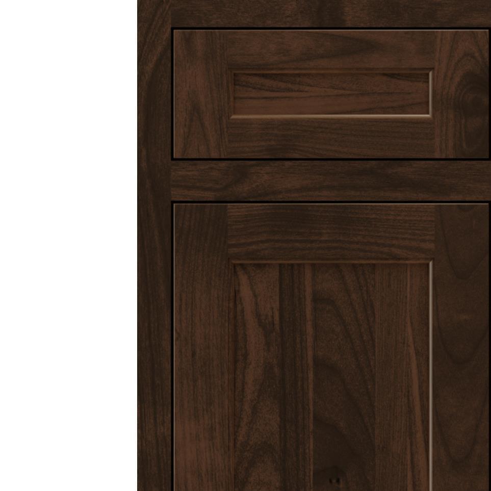 Inset Rodeo Dark Finish Inset Cabinets