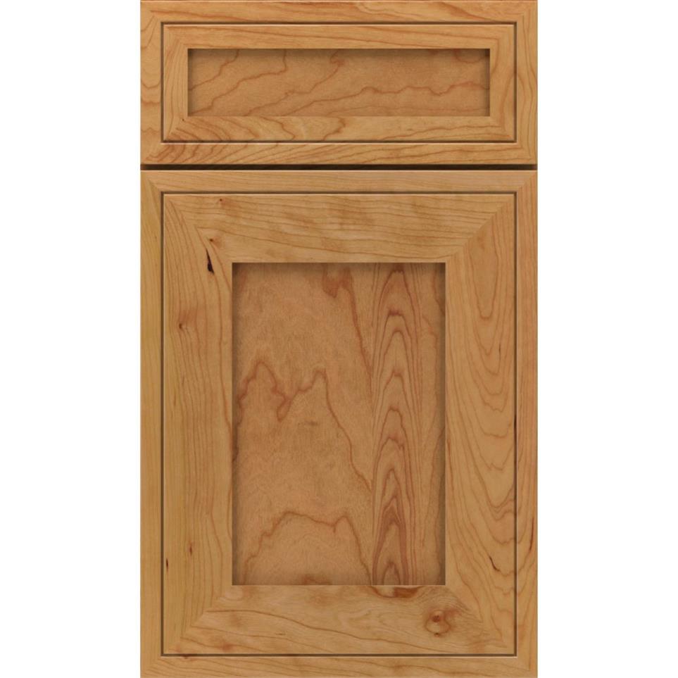 Square Natural Light Finish Square Cabinets