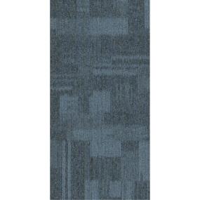 Loop Groovy Blue Carpet Tile