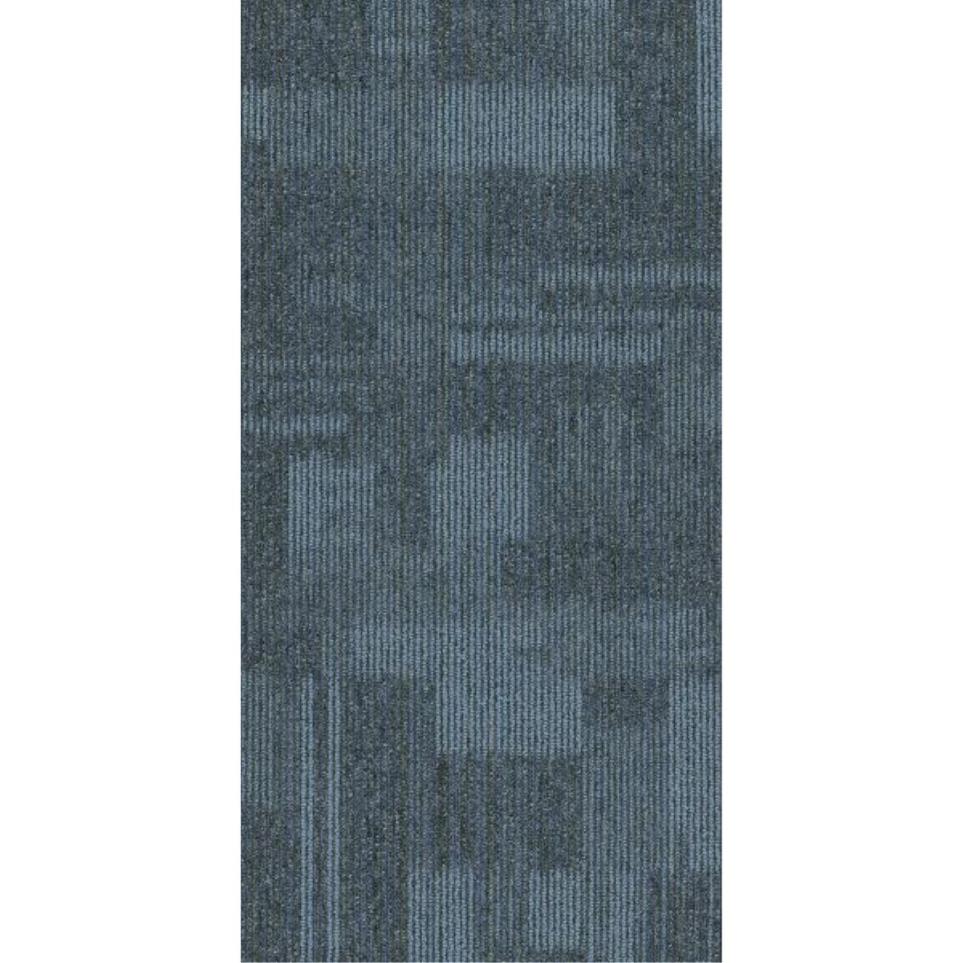 Loop Groovy Blue Carpet Tile