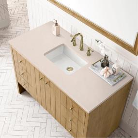 Base with Sink Top Light Oak Light Finish Vanities