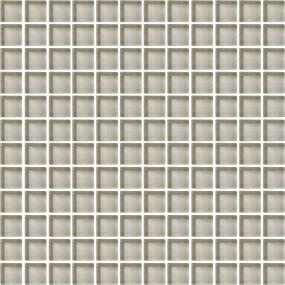 Mosaic Silver Mink Glass Gray Tile